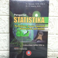 Pengantar Statistika Untuk Penelitian Pendidikan