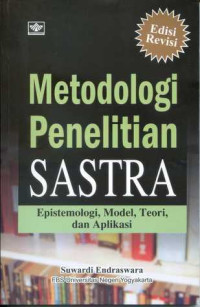 Metode Penelitian Sastra Epistemologi