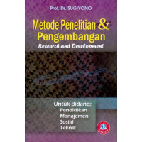 Metode Penelitian & Pengembangan : Research and Development