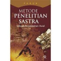 Metode penelitian Sastra